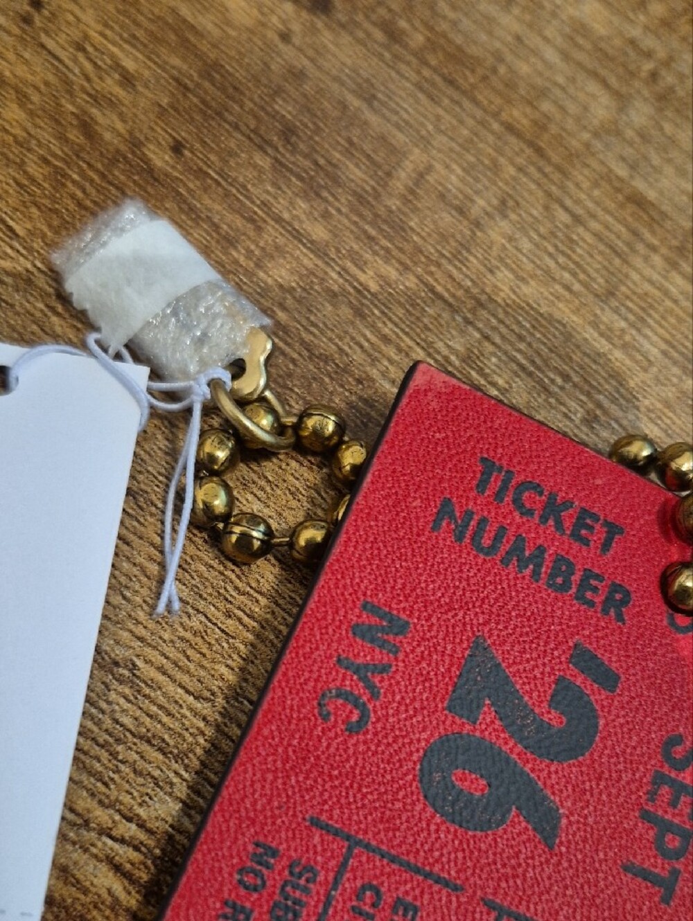 Coach Red Ticket - Picture 2 of 4